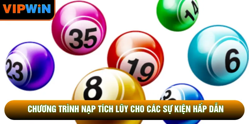 Chương trình nạp tích lũy cho các sự kiện hấp dẫn Chương trình nạp tích lũy cho các sự kiện hấp dẫn
