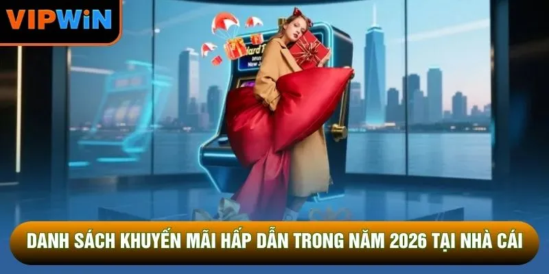 Danh sách khuyến mãi hấp dẫn trong năm 2026 tại nhà cái
