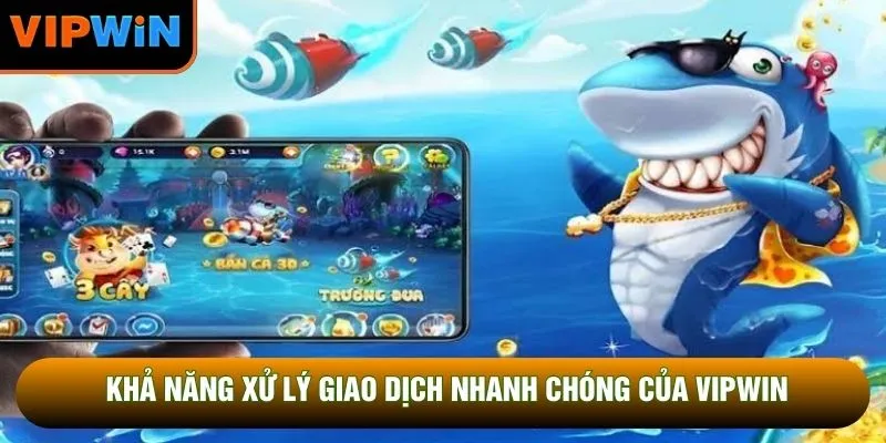 Khả năng xử lý giao dịch nhanh chóng của VIPWIN