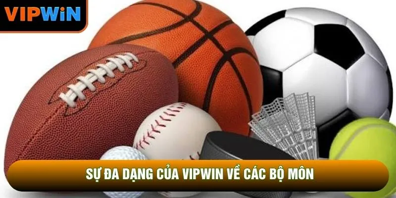 Sự đa dạng của VIPWIN về các bộ môn