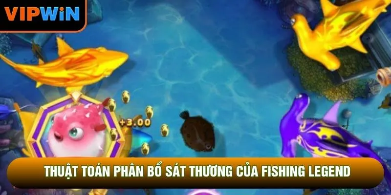 Thuật toán phân bổ sát thương của Fishing Legend